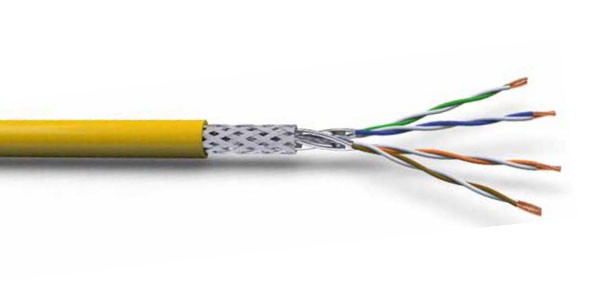 CAT7A S/FTP 22AWG LSZH CABLE 500M Yellow-img-1